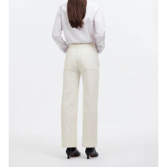 NWT Madewell The Emmett Patch Pocket Wide Leg Jeans Size 24 Retail $138 - Picture 3 of 8